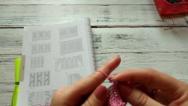 МК, японский узор, подол платья, топа, кофты смотреть онлайн