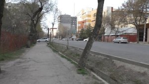 Улица Свердлова-Уметалиева ,Бишкек ,Кыргызстан , март 2019
