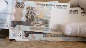 🌍 Корешок 5000 рублей.Перебор банкнот из банка 2023 №1