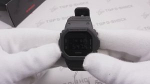 Casio G-Shock DW-5600BB-1E обзор наручных часов от Интернет-магазина TopGShop.ru