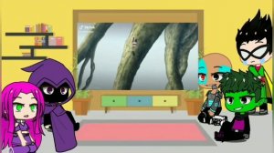 Юные титаны реагируют на тиктоки про Боруто и Наруто   #гача#реакция