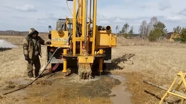 Бурение скважина 33метра