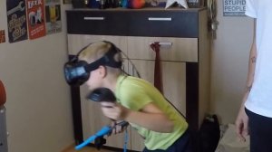 САНЯ ИГРАЕТ в ФУТБОЛ В ВИРТУАЛЬНОЙ РЕАЛЬНОСТИ | VR FOOTBALL [ HTC VIVE ]