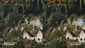 AMD Ryzen 5 7600X vs Intel i7 12600K - AMD vs Intel - 7600X vs 12600K