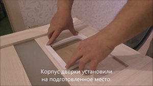 Установка дверцы для кошек в дверь туалета за 5 минут.