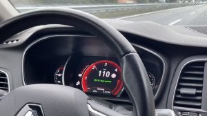 Витрата палива на Рено Меган 4 | 80км/год - до 160км/год | Расход топлива на Renault Megane 4