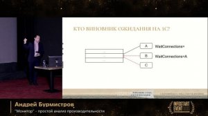 Андрей Бурмистров. "Монитор" – простой анализ производительности