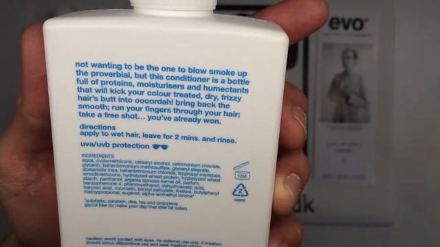 EVO The Therapist Calming Shampoo and Conditioner