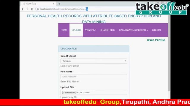 Personal Health Records With Attribute Based Encryption And Data Mining |Java WEBApplicationProject