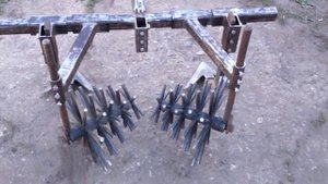 Ежи для обработки картофеля на минитрактор.