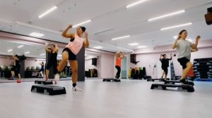 Степ Аэробика конечная связка на 32 счёта / step aerobics