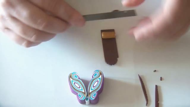 Мастер-класс: Трость "Волшебный калейдоскоп" из полимерной глины FIMO/polymer clay tutorial смотреть онлайн