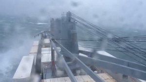 Продолжение шторма в Северном море