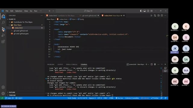 13-Git And Github Basics - Basic Git Commands,Hosting On Github Pages,Open Source Contribution