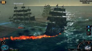 TempesT PVP Линкор II VS Линкор II (Blutrabe) Обзор Темпест Пираты игра