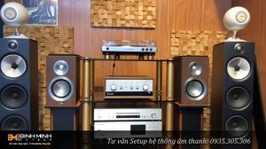 Yamaha CD N301 vs Leak Stereo 130 vs Paradigm 15B Bookshelf Speakers