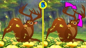 СУПЕР-ТЕСТ на НАБЛЮДАТЕЛЬНОСТЬ. Найди ОТЛИЧИЯ БЕМБИ. Проверь внимательность. Империя Тестов