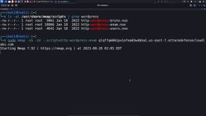 10.7. WordPress Enumeration with Nmap NSE Scripts