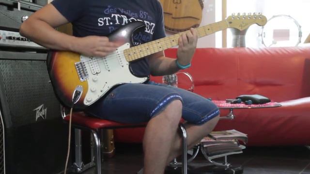 Электрогитара Fender stratocaster 2008 Sunburst Made in Mexico 1. смотреть онлайн