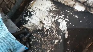 Разборка Опель Кадет, снимаю двигатель и коробку передач.