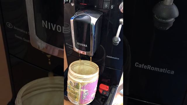 Кофемашина nivona caferomatica чистка /настройка /#обслуживаниекофемашины