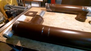 Вентеляция   "Басту" для бани  сендвич - труба ,   цинк-шоколад