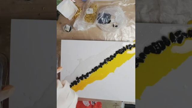 Картина с использованием эпоксидной смолы смотреть онлайн