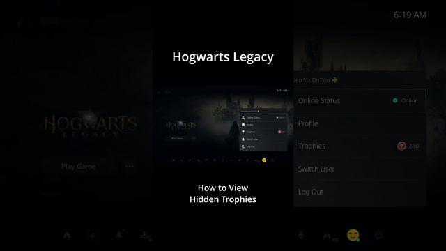 See Hidden Trophies on PS5
