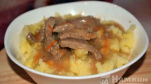 Мясная подливка с мукой