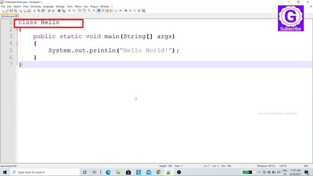 Writing a first Java program in Telugu | Java in easy steps смотреть онлайн