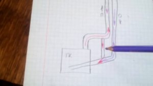 Котёл длительного горения, байпас подача в обратку.