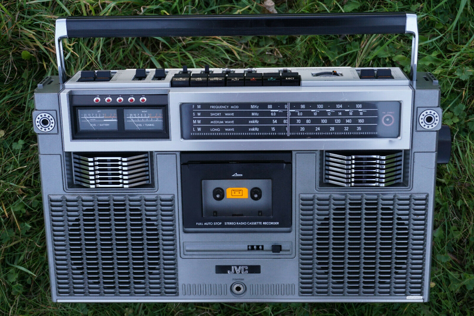 JVC RC-727LB Stereo Radio Cassette BoomBox-70 Х.