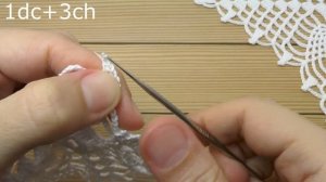 Отличная идея для подарка! Выполнено с ЛЮБОВЬЮ:) Простое ВЯЗАНИЕ КРЮЧКОМ квадратной салфетки Croche