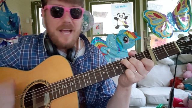 Imagine Dragons - Bad Liar // easy guitar tutorial for beginner смотреть онлайн