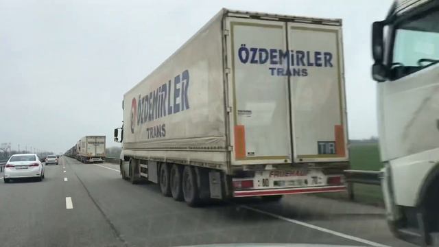 РОСТОВ-БАКУ трасса Е-50 Р-217 дальнобойщики//что тут происходит?? смотреть онлайн