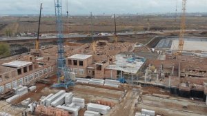 Строительство школы в ЖК Южный Город / 1 ноября 2022  / Древо / Волжский район / Самара / Russia