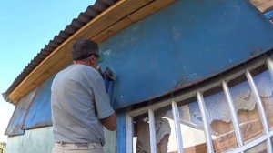 ДОМ ЗА МИЛИОН ЧАСТЬ 2 ЗАДЕЛЫВАЕМ ФРОНТОН ДОМ  РЕМОНТ ДОМА ЗА МИЛИОН