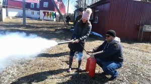 Огонь! Или как научить детей тушить пожар.