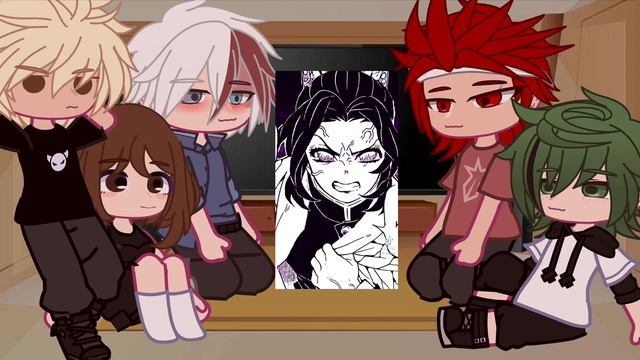 || MHA react to FEMALE Y/N as Shinobu || rus/eng || 2/2 || смотреть онлайн