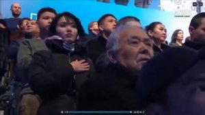Невероятно красивое исполнение Гимна Казахстана!