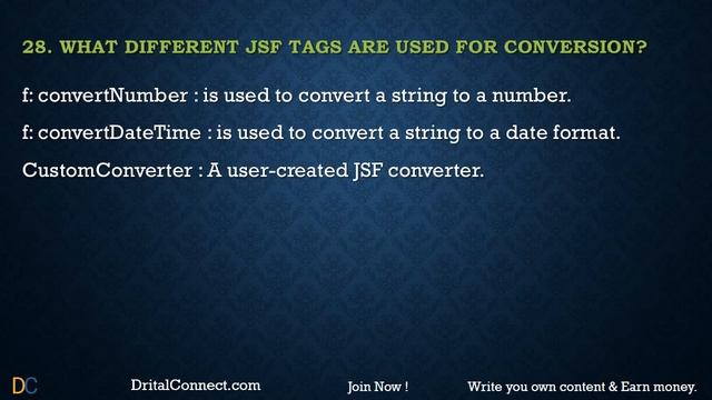 JavaServer Faces JSF Interview Questions and Answers смотреть онлайн