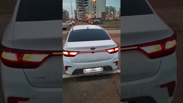 Led лампы в задние фонари kia rio 4