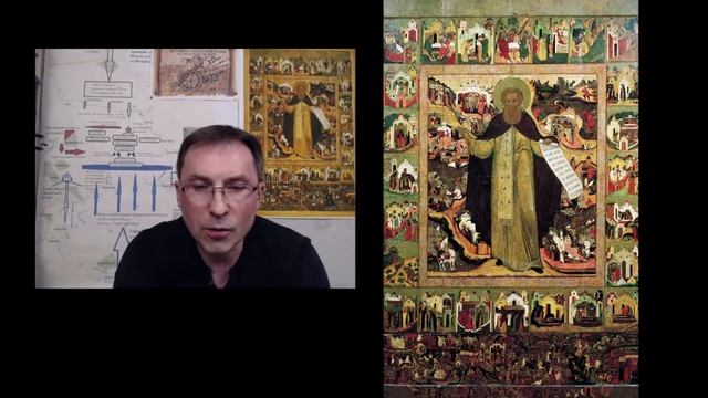 Куликовская Битва. Эпизод 46. Помощь новгородцев. Икона "Сергий Радонежский"