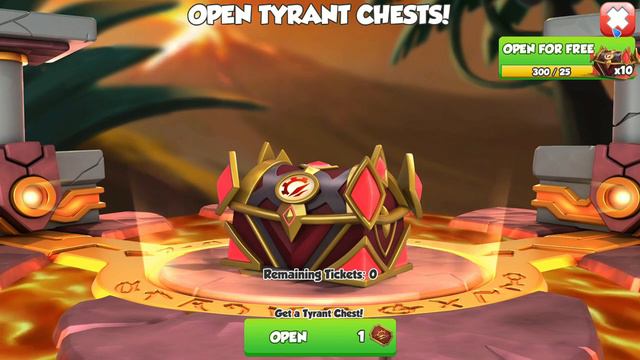 Opened Total 300 Chest Fire Tyrant event-Dragon Mania Legends | Got Dungeon Imperial Egg | DML смотреть онлайн