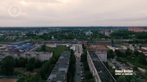 Апрелевка с высоты птичьего полета. Лето 2015 года