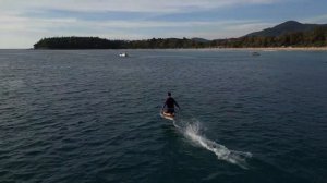 Электрофойл. Первое катание. Обзор. Как парить над водой