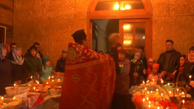 Православные отметили самый светлый праздник – Христово Воскресенье.