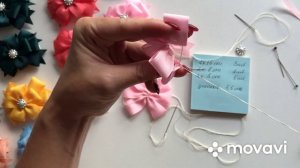 МК Бантики из ленты 2 см . ??? Очень просто и красиво ??. DIY Bows ??