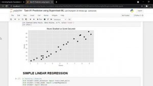 TSF GRIP JUNE 2021 | Data Science& Business Analytics | Task#1: Prediction using Supervised ML