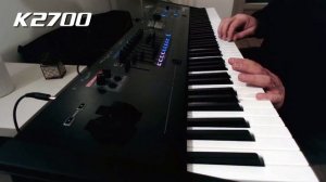 KURZWEIL K2700 - VAST ANALOG SOUND | First test